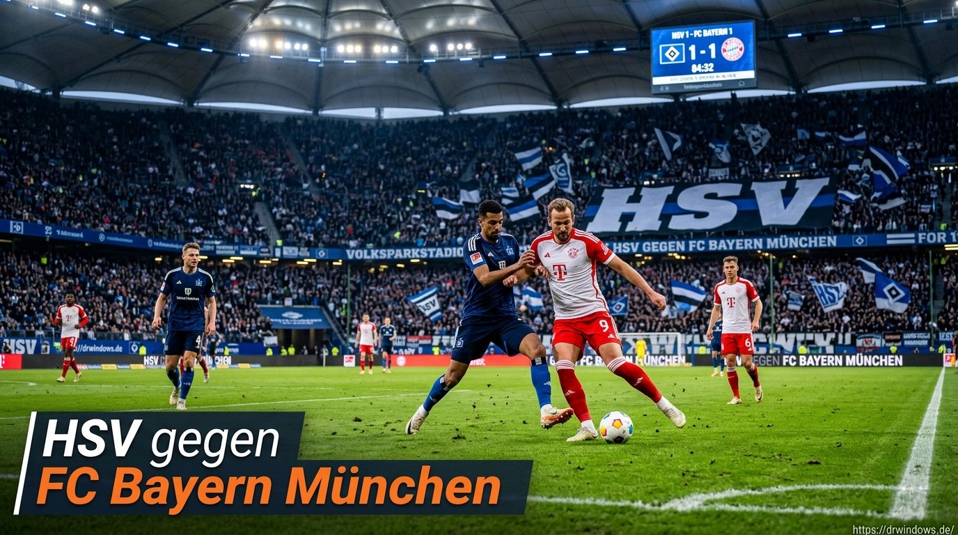 HSV gegen FC Bayern München